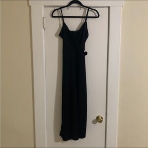 Nasty‎ Gal Black V-Neck Jumpsuit Size 6